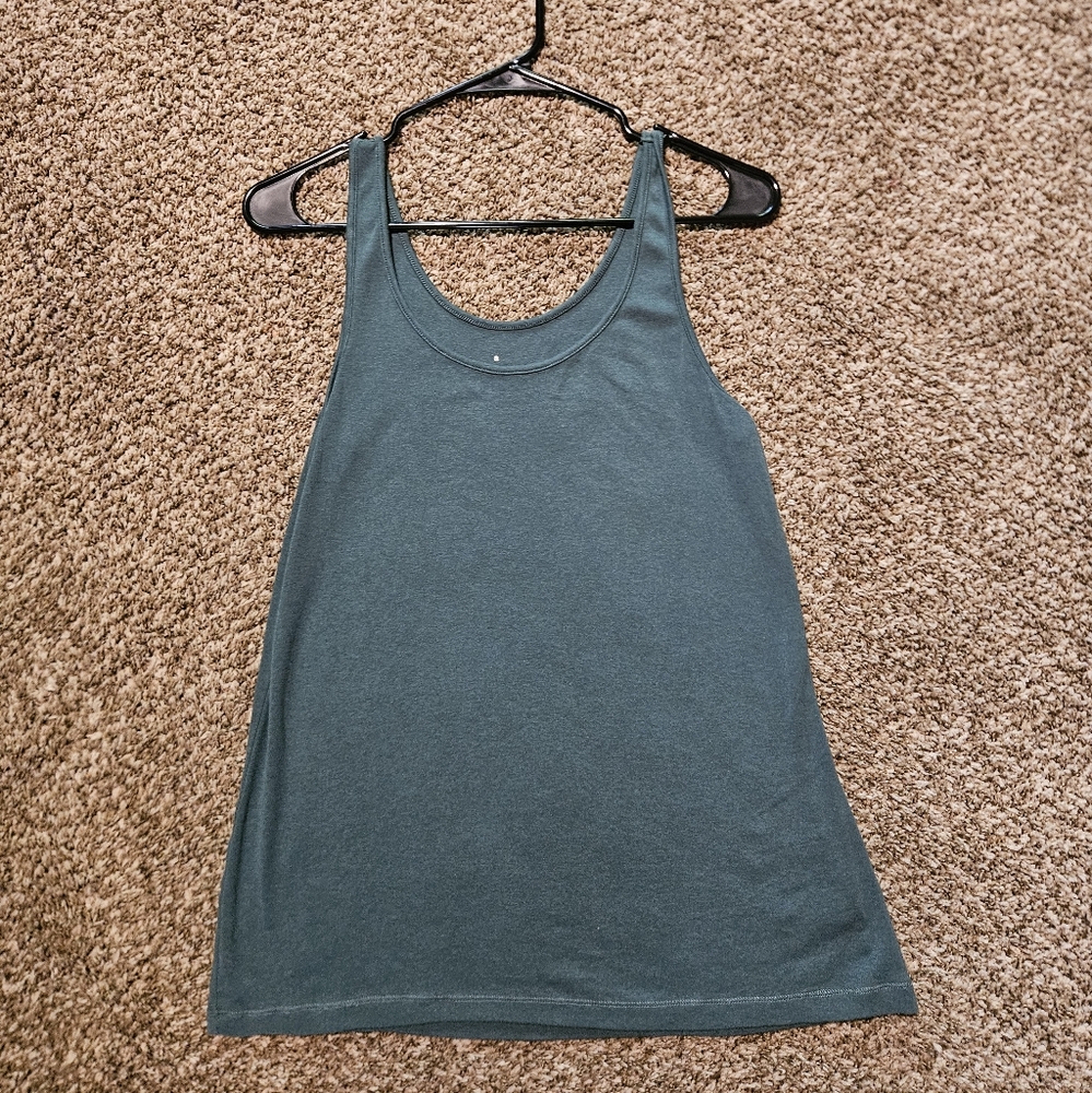 A New Day Dark Green Sleeveless Top